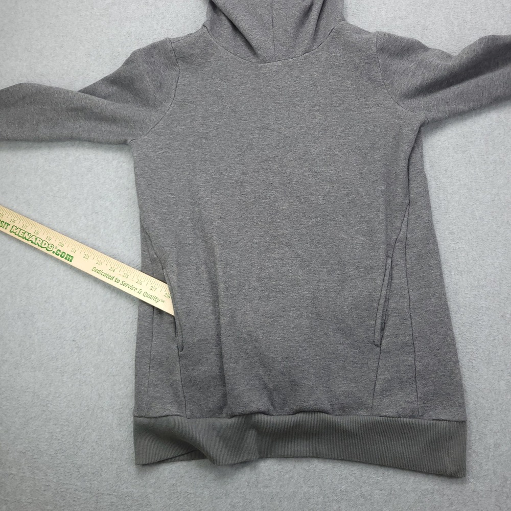 Fabletics Funnel Neck Hoodie Women's S Gray Thumb Hole Soft Casual Athleisure‎ - Picture 7 of 16